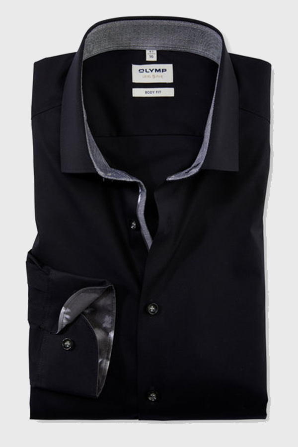 ΠΟΥΚΑΜΙΣΟ OLYMP - 68 ΜΑΥΡΟ